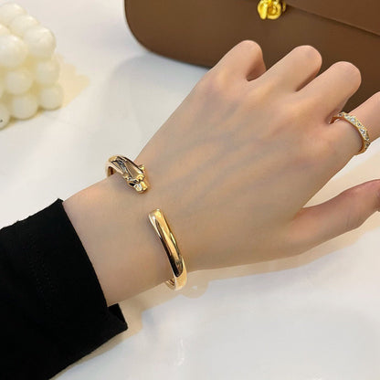 [Luxora]PANTHERE OPEN BRACELET