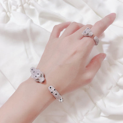 [Luxora]PANTHERE BIG BRACELET DIAMONDS