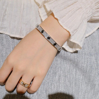 [Luxora]LOVE BRACELET 6.1MM DIAMOND-PAVED CERAMIC