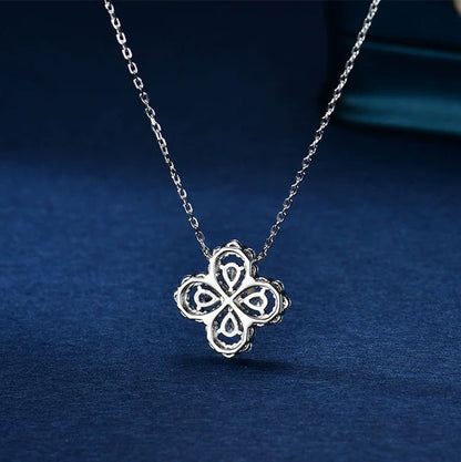 [Luxora]LOOP NECKLACE FULL MOTIF DIAMOND 16MM MULTIPLE COLORS