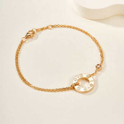 [Luxora]LOVE BRACELET 2 DIAMOND
