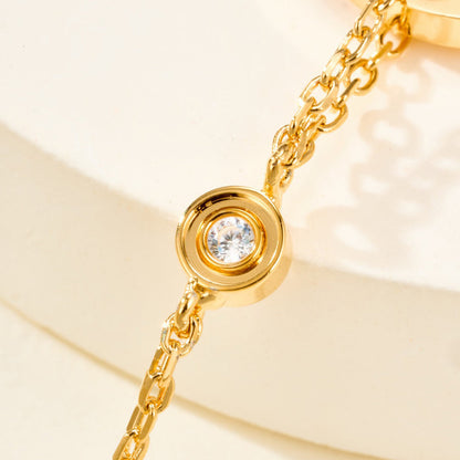 [Luxora]LOVE BRACELET 2 DIAMOND
