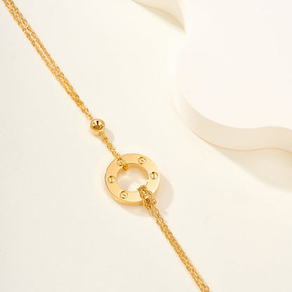 [Luxora]LOVE BRACELET 2 DIAMOND