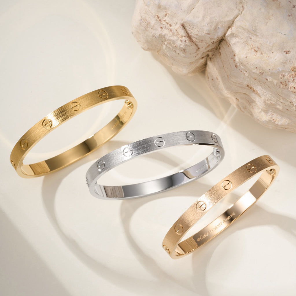 [Luxora]LOVE BRACELET 6.1MM BRUSHED