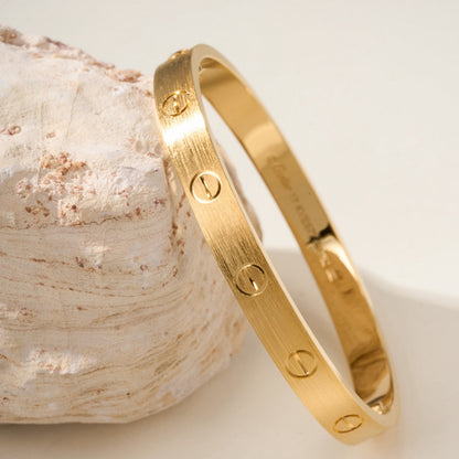[Luxora]LOVE BRACELET 6.1MM BRUSHED