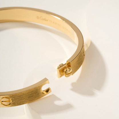 [Luxora]LOVE BRACELET 6.1MM BRUSHED