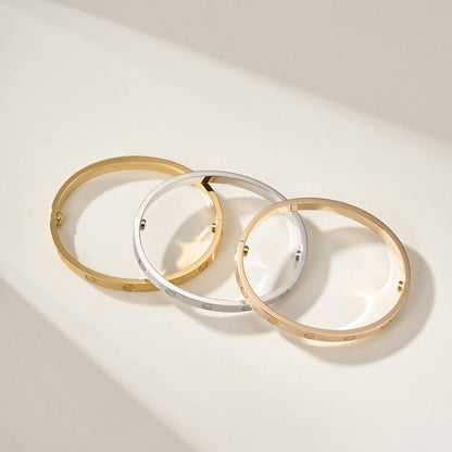 [Luxora]LOVE BRACELET 6.1MM BRUSHED