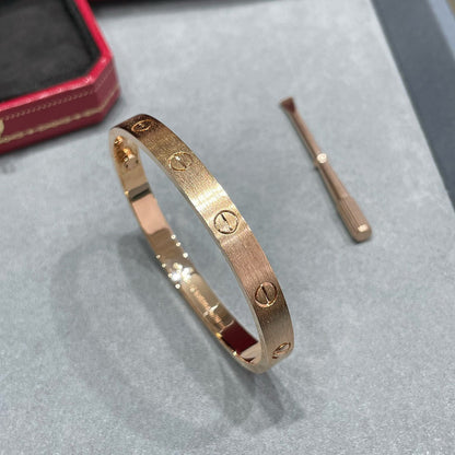 [Luxora]LOVE BRACELET 6.1MM BRUSHED