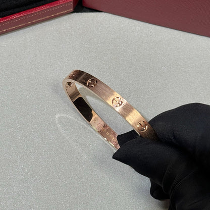 [Luxora]LOVE BRACELET 6.1MM BRUSHED