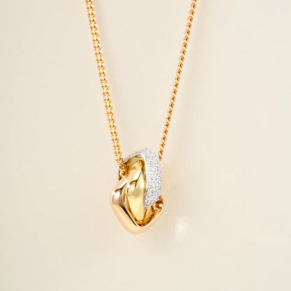 [Luxora]TRINITY CUSHION NECKLACE COLLECTION