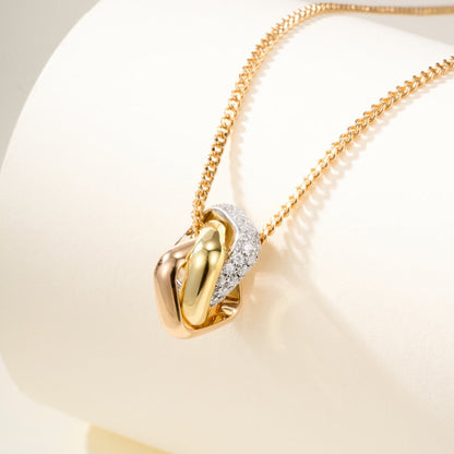 [Luxora]TRINITY CUSHION NECKLACE COLLECTION