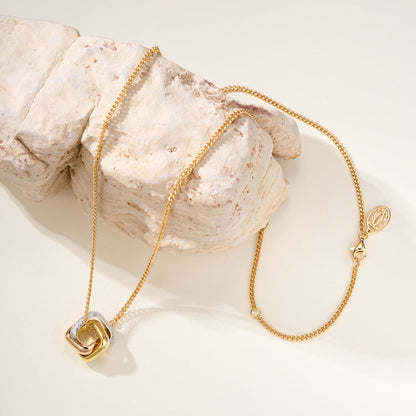 [Luxora]TRINITY CUSHION NECKLACE COLLECTION