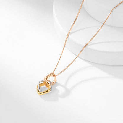 [Luxora]TRINITY CUSHION NECKLACE COLLECTION
