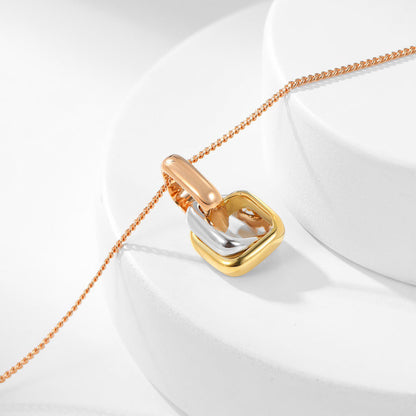 [Luxora]TRINITY CUSHION NECKLACE COLLECTION