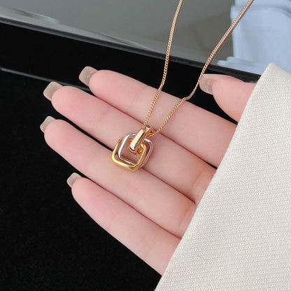 [Luxora]TRINITY CUSHION NECKLACE COLLECTION