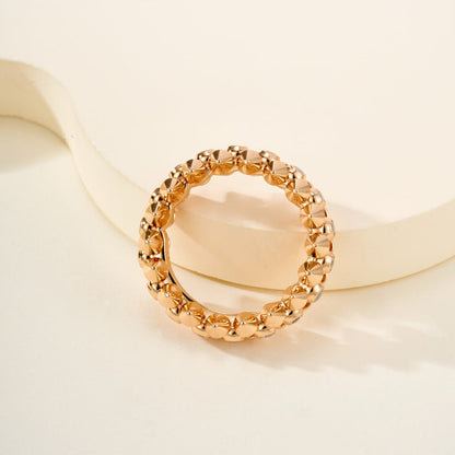 [Luxora]CLASH 6.8MM DIAMOND MEDIUM RING