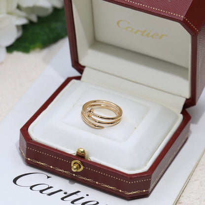 [Luxora]JUSTE RING 4.8MM HALF DIAMOND