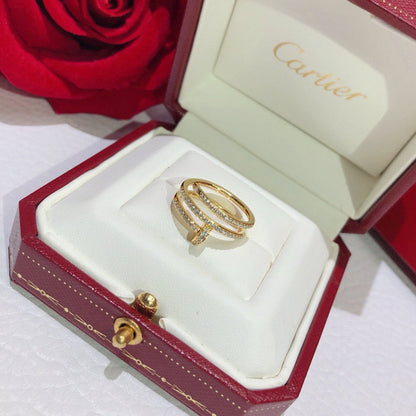 [Luxora]JUSTE RING 4.8MM FULL DIAMOND