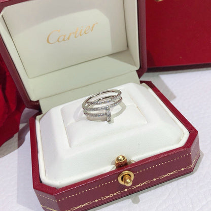 [Luxora]JUSTE RING 4.8MM FULL DIAMOND