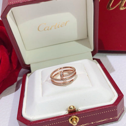 [Luxora]JUSTE RING 4.8MM FULL DIAMOND