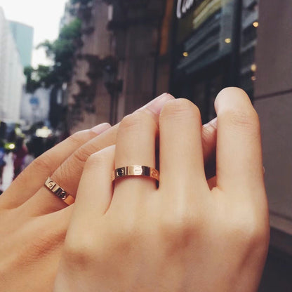 [Luxora]LOVE RING 3.6 MM NO DIAMOND
