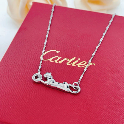 [Luxora]PANTHERE FULL DIAMOND NECKLACE