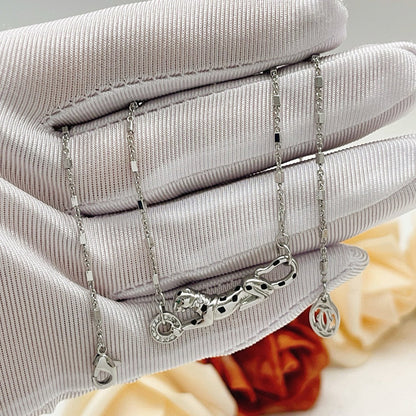 [Luxora]PANTHERE FULL DIAMOND NECKLACE