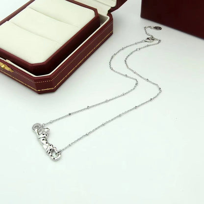 [Luxora]PANTHERE FULL DIAMOND NECKLACE