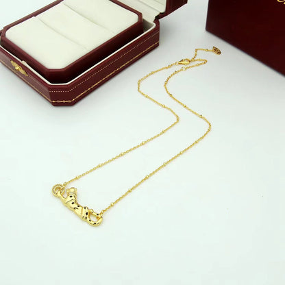 [Luxora]PANTHERE FULL DIAMOND NECKLACE