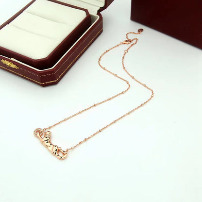 [Luxora]PANTHERE FULL DIAMOND NECKLACE