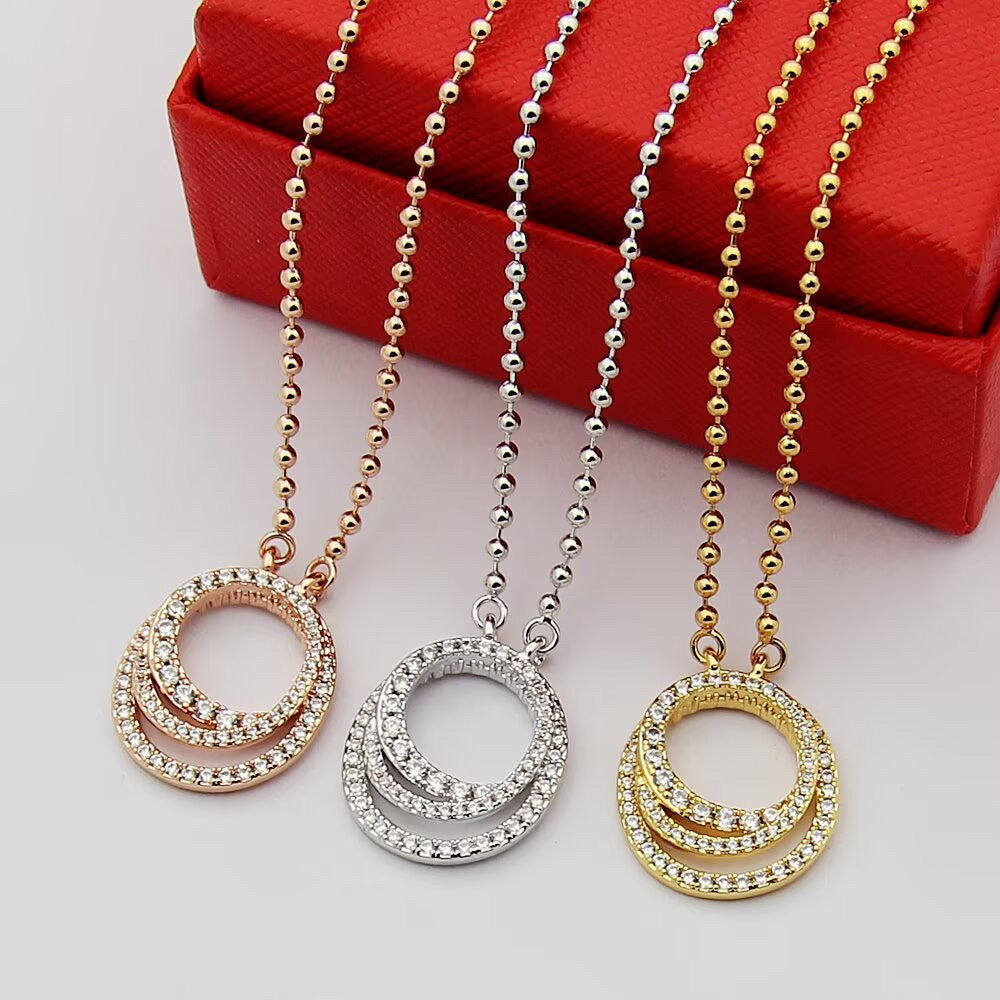 [Luxora]ETINCELLE  FULL DIAMOND NECKLACE
