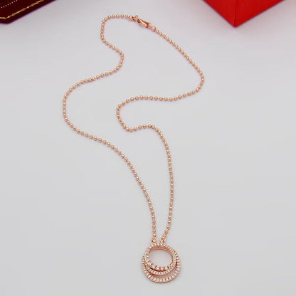 [Luxora]ETINCELLE  FULL DIAMOND NECKLACE