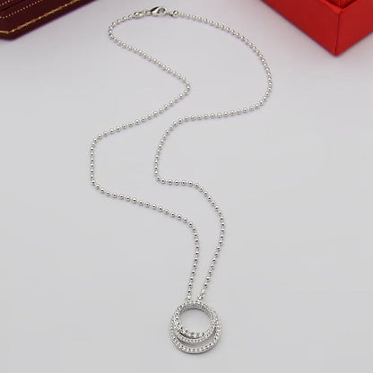 [Luxora]ETINCELLE  FULL DIAMOND NECKLACE