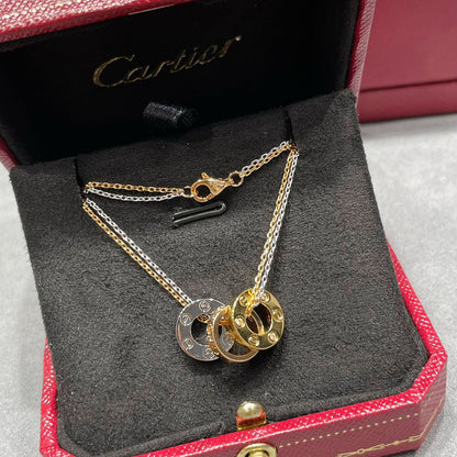 [Luxora]LOVE 6 DIAMOND PENDANT NECKLACE