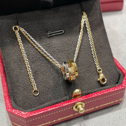 [Luxora]LOVE 6 DIAMOND PENDANT NECKLACE
