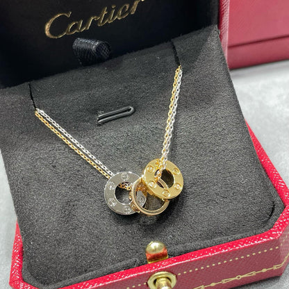 [Luxora]LOVE 6 DIAMOND PENDANT NECKLACE