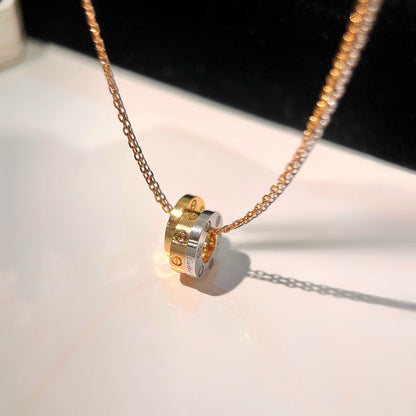 [Luxora]LOVE 6 DIAMOND PENDANT NECKLACE