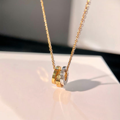 [Luxora]LOVE 6 DIAMOND PENDANT NECKLACE
