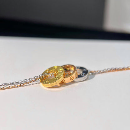 [Luxora]LOVE 6 DIAMOND PENDANT NECKLACE