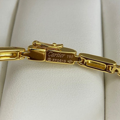 [Luxora]PANTHERE HALF DIAMOND ON CHAIN BRACELET