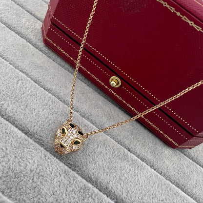 [Luxora]PANTHERE FULL DIAMOND NECKLACE
