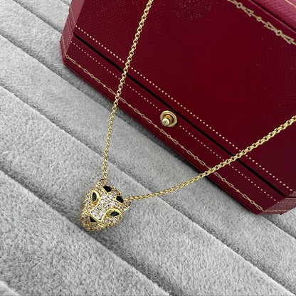 [Luxora]PANTHERE FULL DIAMOND NECKLACE