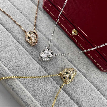 [Luxora]PANTHERE FULL DIAMOND NECKLACE
