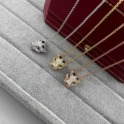 [Luxora]PANTHERE FULL DIAMOND NECKLACE