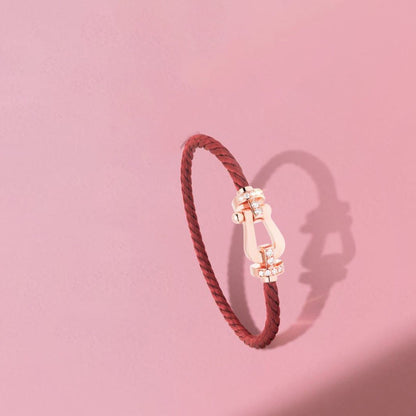 [Luxora]FORCE 10 HALBDIAMANT ROSA GOLD ROTER CORDERI GROSSE UND MITTLERE MODELLE