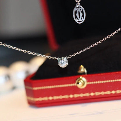 [Luxora]DAMOUR DIAMOND NECKLACE