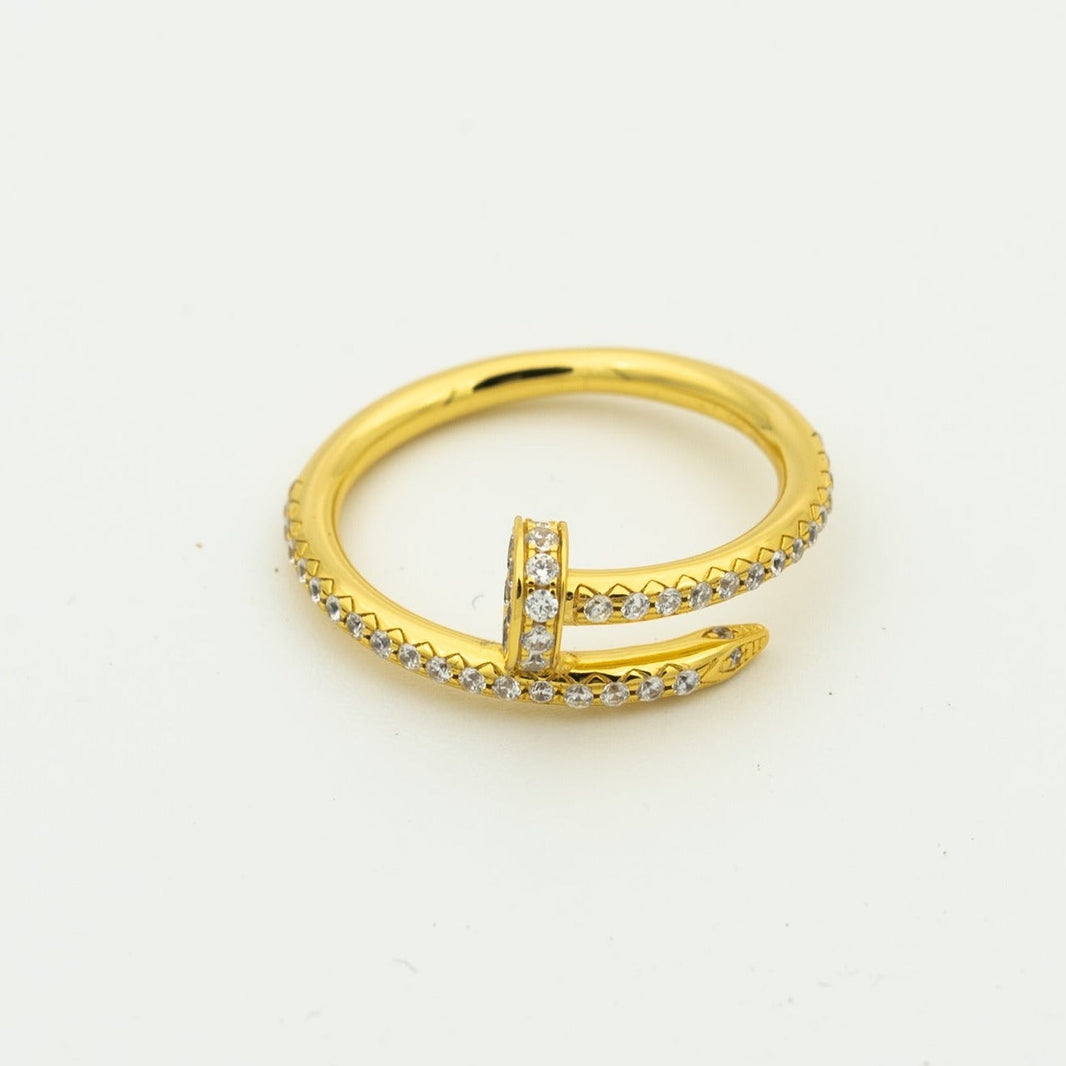 [Luxora] JUSTE RING 1,8 MM GOLD DIAMANTEN
