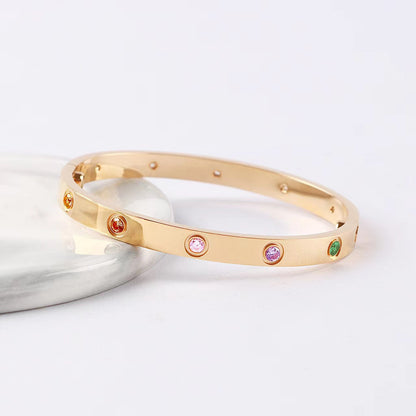 [Luxora]2026 RAINBOW LOVE BRACELET 6.1MM  10 DIAMONDS
