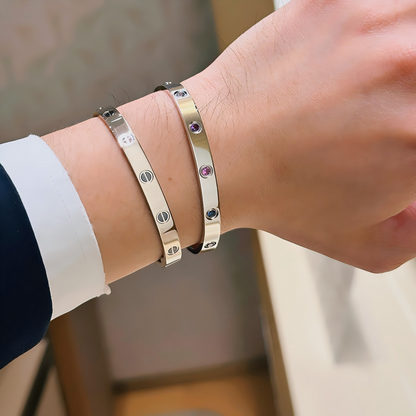 [Luxora]2026 RAINBOW LOVE BRACELET 6.1MM  10 DIAMONDS
