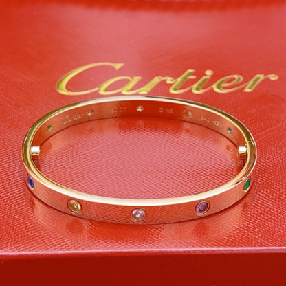 [Luxora]2026 RAINBOW LOVE BRACELET 6.1MM  10 DIAMONDS